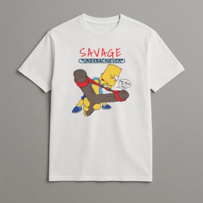 T-Shirt Bart "Underachiever"