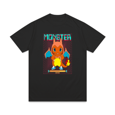 T-Shirt Salamèche Pokemonster