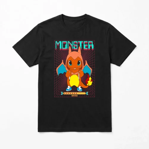 T-Shirt Salamèche Pokemonster