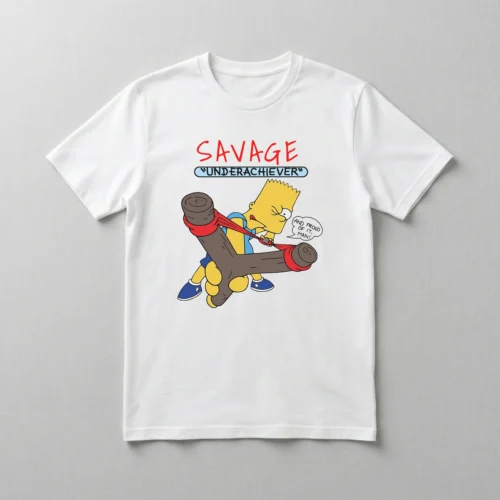 T-Shirt Bart "Underachiever"