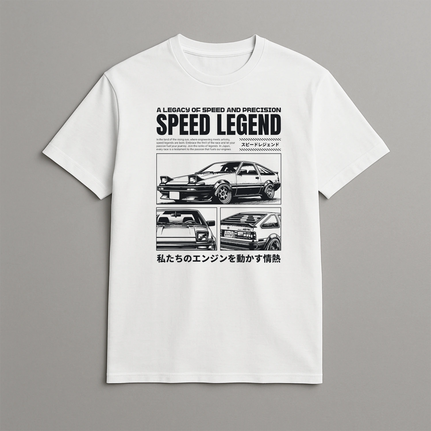 T-Shirt Speed Legend